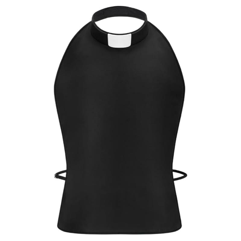 Christianartworkshop Unisex Soft Comfortable Clergy Tab Collar with Insert for Various Activities