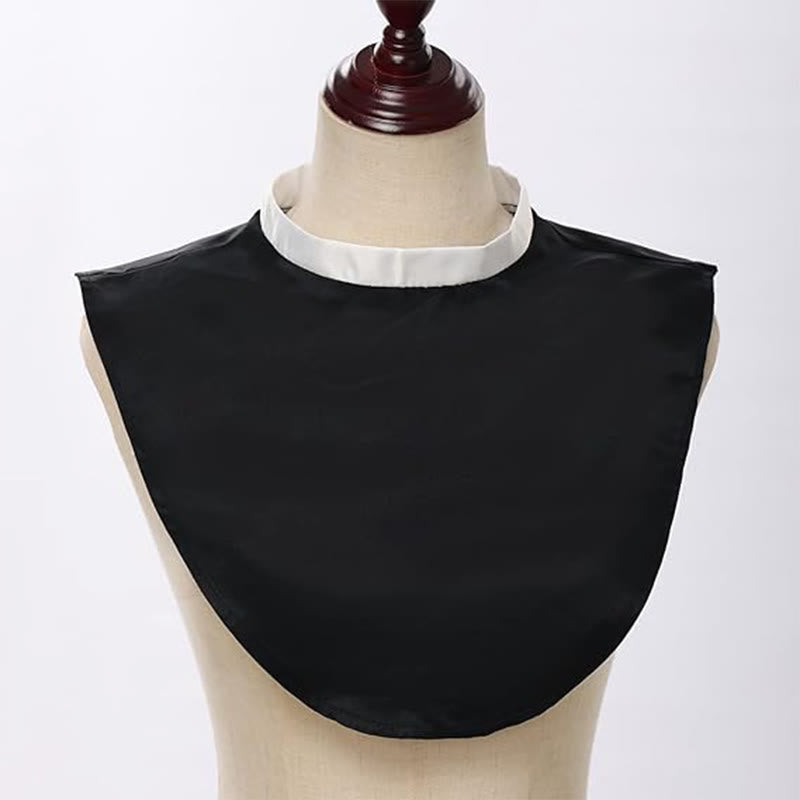 Christianartworkshop Unisex Soft Comfortable Clergy Tab Collar with Insert for Various Activities