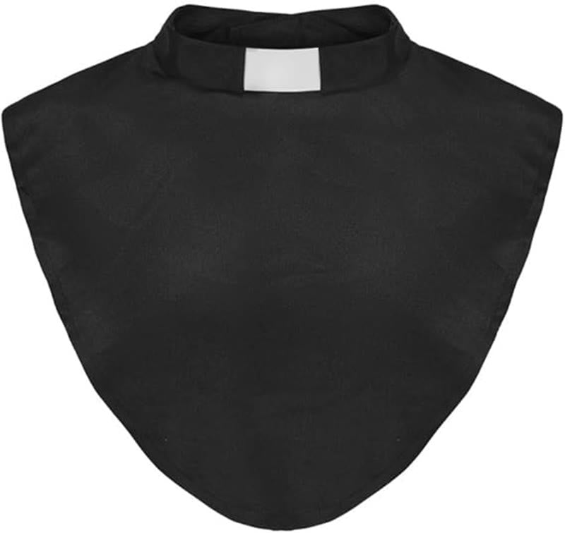 Christianartworkshop Unisex Soft Comfortable Clergy Tab Collar with Insert for Various Activities