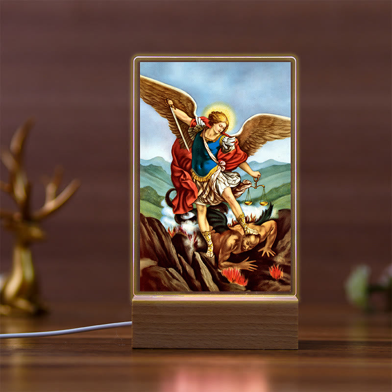 Christianartworkshop Sacred Art Religious Icon Warm Glow Night Light: Carry Presence Every Night