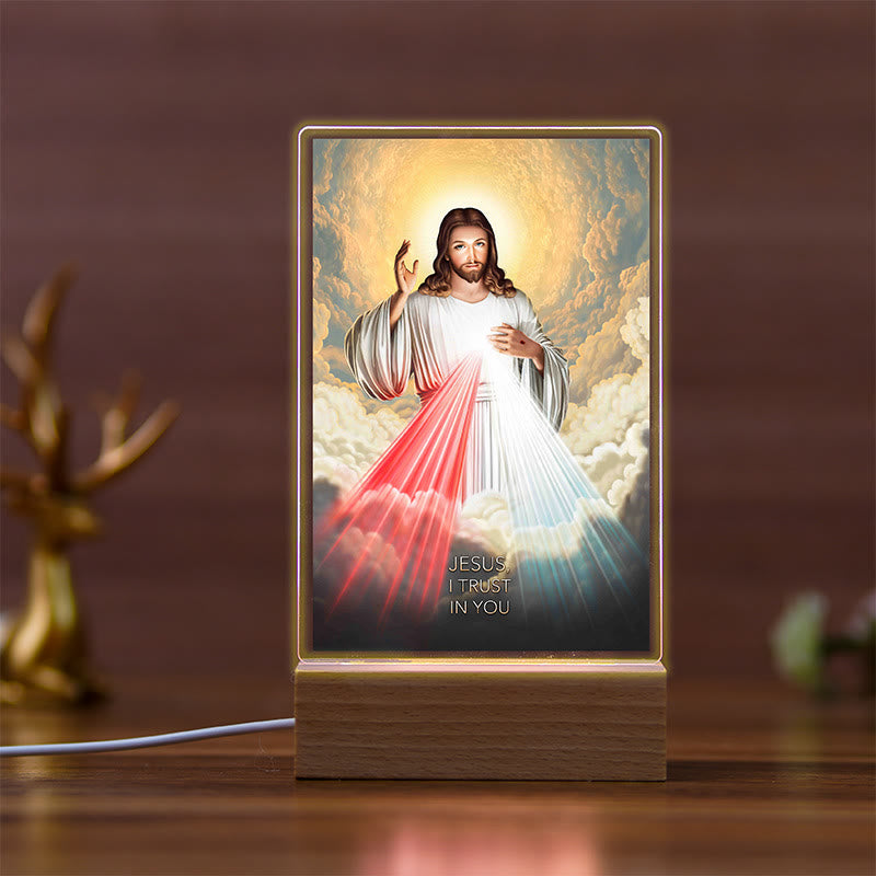 Christianartworkshop Sacred Art Religious Icon Warm Glow Night Light: Carry Presence Every Night