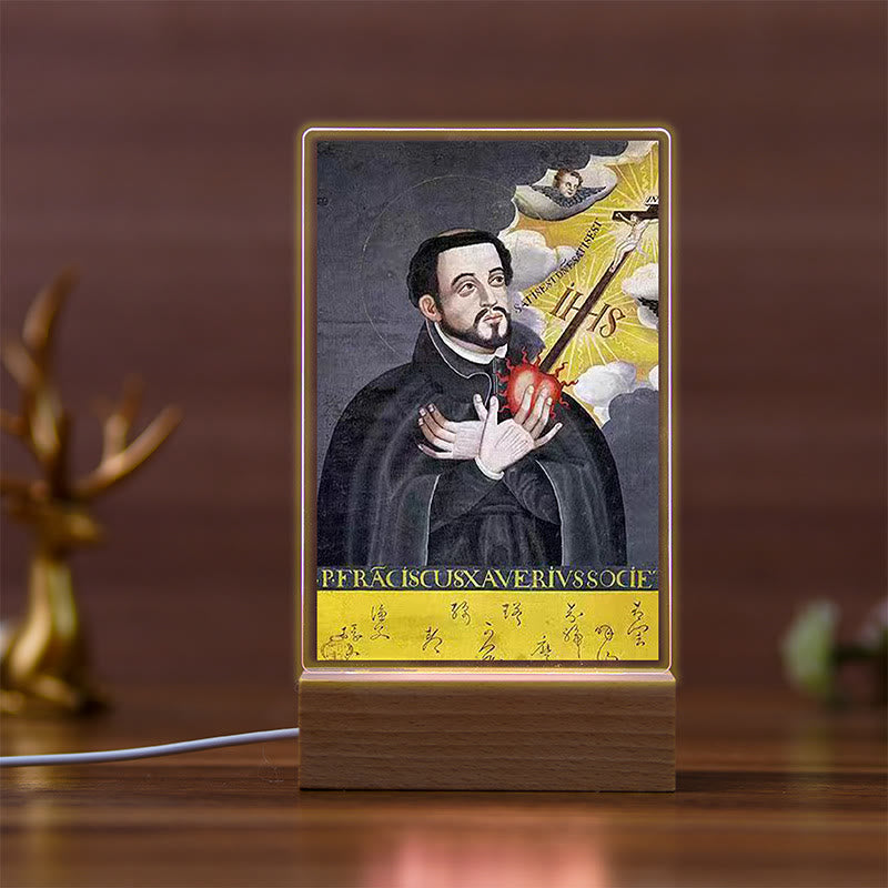 Christianartworkshop Sacred Art Religious Icon Warm Glow Night Light: Carry Presence Every Night