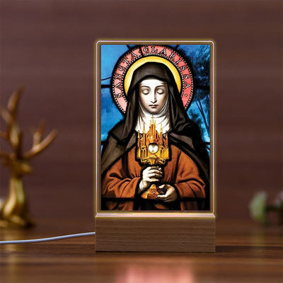 Christianartworkshop Sacred Art Religious Icon Warm Glow Night Light: Carry Presence Every Night