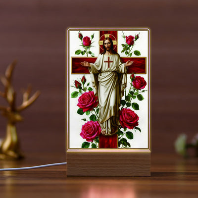 Christianartworkshop Jesus & Mary Religious Night Light: Inherit Blessed Spiritual Legacy
