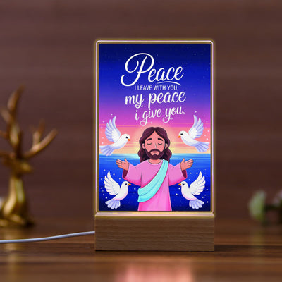 Christianartworkshop Jesus & Mary Religious Night Light: Inherit Blessed Spiritual Legacy