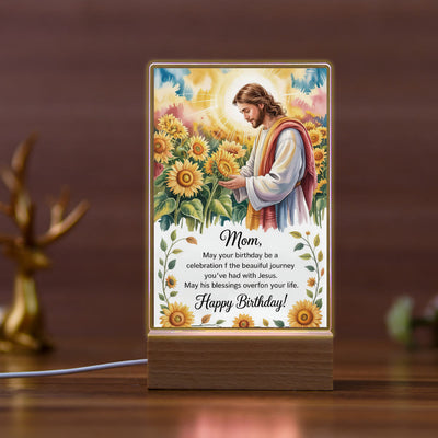 Christianartworkshop Religious Jesus Icon Healing Scene Night Light: Art & Natural Beauty