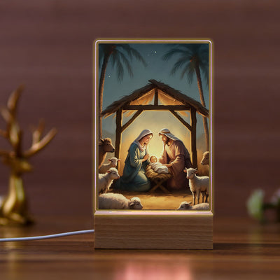 Christianartworkshop Religious Jesus Daily Affection Night Light: Warm Glow & Loving Message