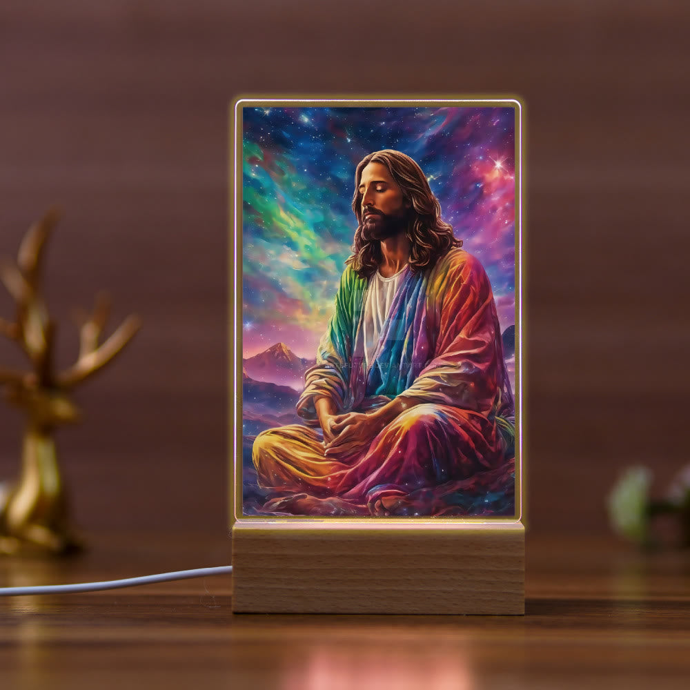 Christianartworkshop Religious Jesus Daily Affection Night Light: Warm Glow & Loving Message
