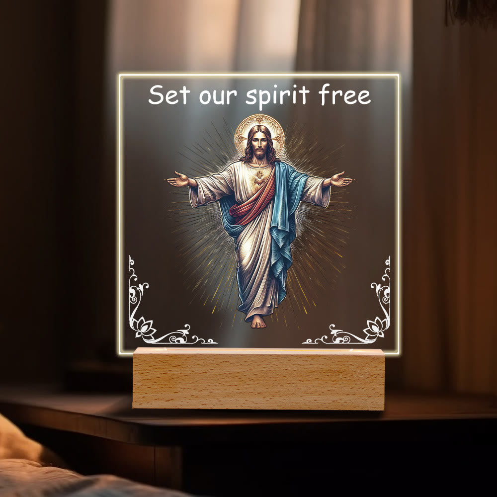 Christianartworkshop Christ Art Scene Night Light: Sacred Icons & Enduring Glow