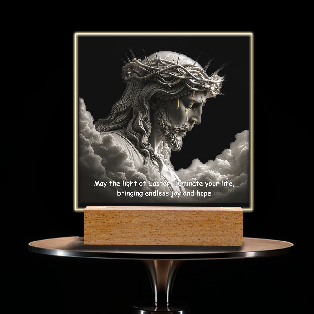 Christianartworkshop Christ Art Scene Night Light: Sacred Icons & Enduring Glow