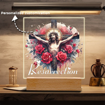 Christianartworkshop Christ Art Scene Night Light: Sacred Icons & Enduring Glow