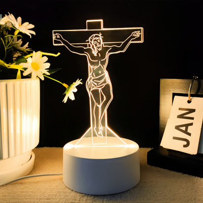 Christianartworkshop Faith-Filled Gift Holy Icons Night Light: Keep Sacred Moments Nearby