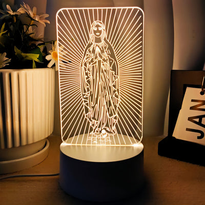 Christianartworkshop Faith-Filled Gift Holy Icons Night Light: Keep Sacred Moments Nearby