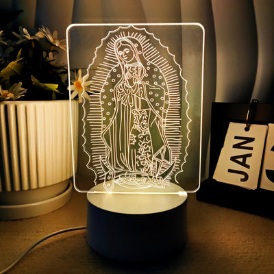Christianartworkshop Faith-Filled Gift Holy Icons Night Light: Keep Sacred Moments Nearby