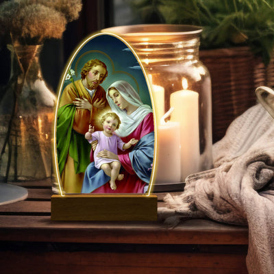 Christianartworkshop Blessed Christian Saints Night Light: Evening Companion for Reflection