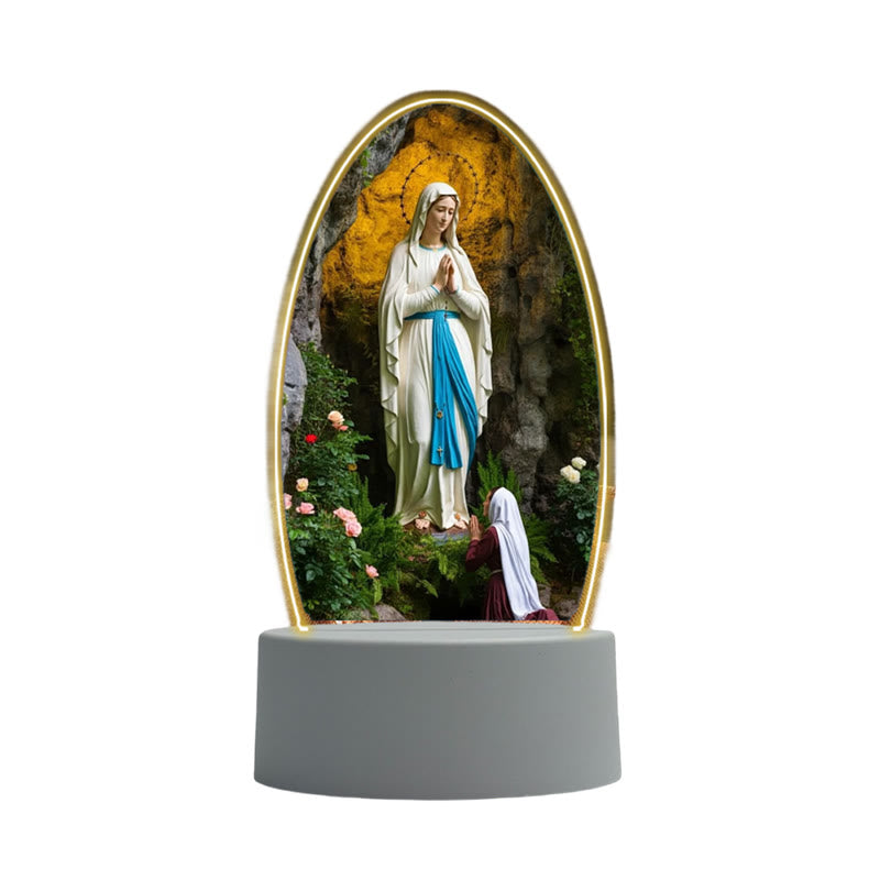 Christianartworkshop Blessed Christian Saints Night Light: Evening Companion for Reflection