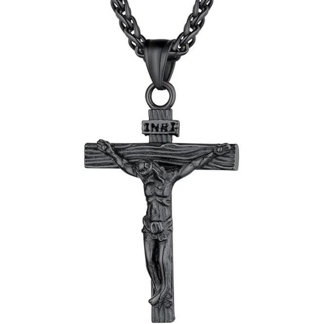 FREE Today: Christ Jewelry Crucifix Pendant Charm Necklace
