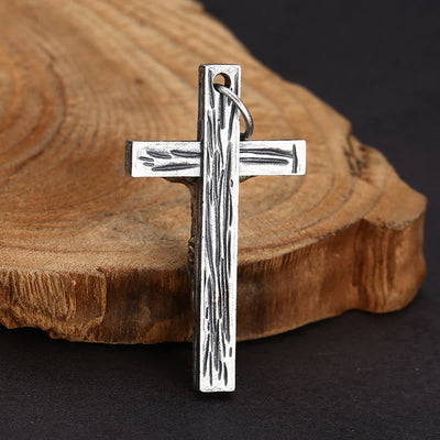 Christianartworkshop Classic Sterling Silver Crucifix Necklace: A Symbol of Faith for Daily Spiritual Connection
