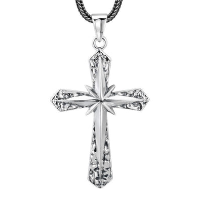 Christianartworkshop Classic Polished Sterling Silver Cross Necklace: A Subtle yet Sacred Emblem of Devotion