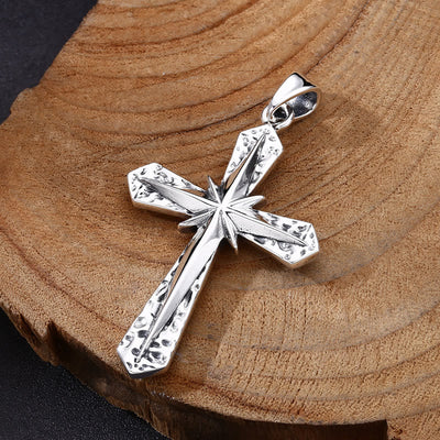 Christianartworkshop Classic Polished Sterling Silver Cross Necklace: A Subtle yet Sacred Emblem of Devotion