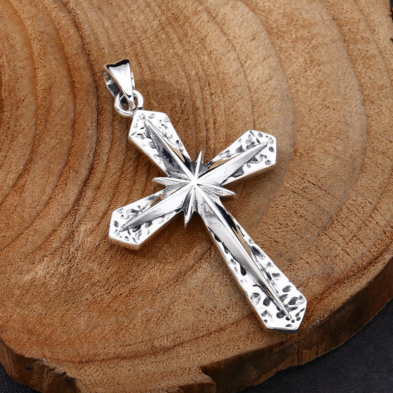 Christianartworkshop Classic Polished Sterling Silver Cross Necklace: A Subtle yet Sacred Emblem of Devotion