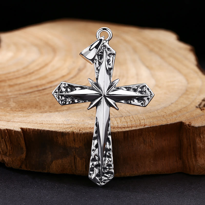 Christianartworkshop Classic Polished Sterling Silver Cross Necklace: A Subtle yet Sacred Emblem of Devotion