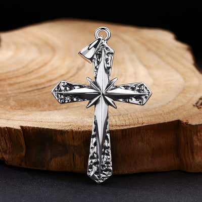 Christianartworkshop Classic Polished Sterling Silver Cross Necklace: A Subtle yet Sacred Emblem of Devotion