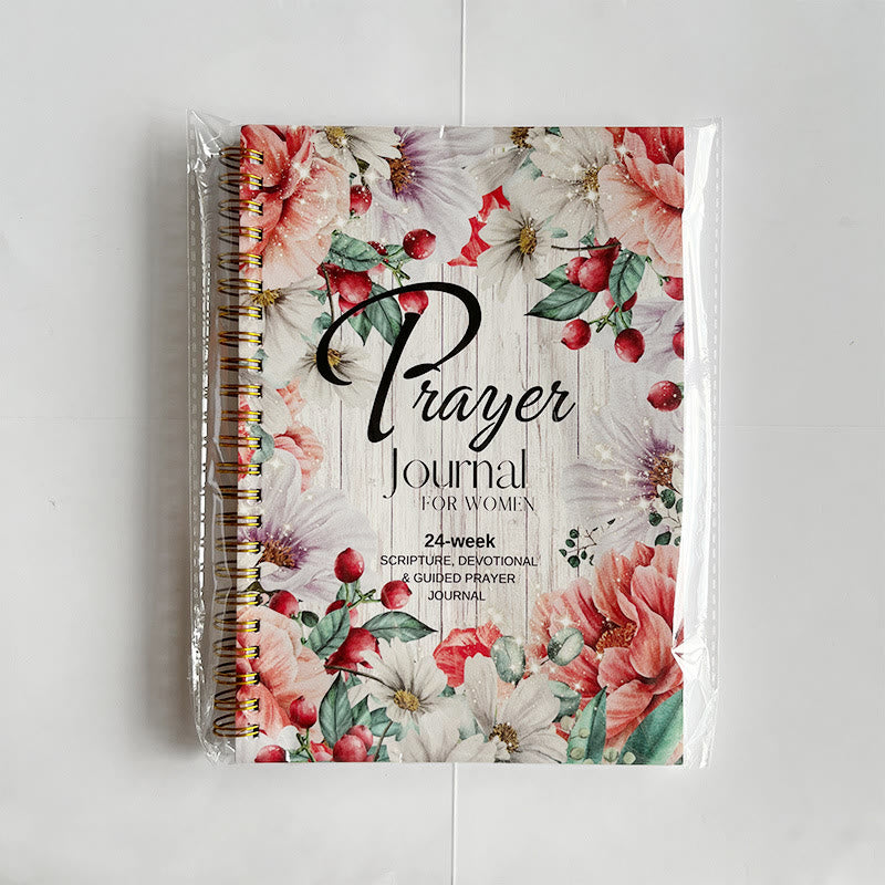 Christianartworkshop Classic Floral Prayer Journal: A Tool for 24 - Week Spiritual Nourishment