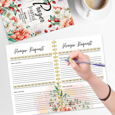 Christianartworkshop Classic Floral Prayer Journal: A Tool for 24 - Week Spiritual Nourishment