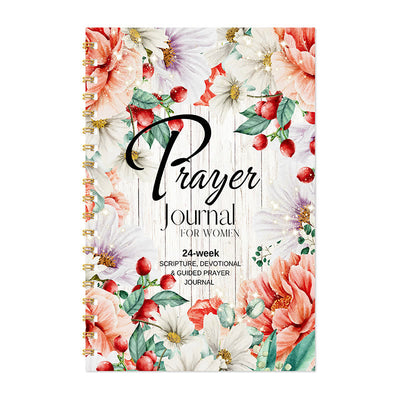 Christianartworkshop Classic Floral Prayer Journal: A Tool for 24 - Week Spiritual Nourishment