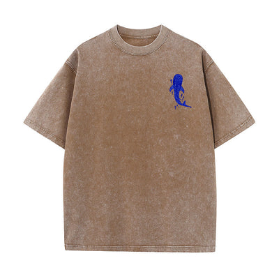 Christianartworkshop I Will Be With You Double Sided Washed Christian T-shirt