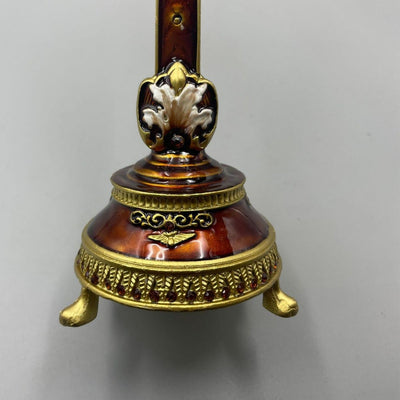 Christianartworkshop INRI Inscribed Crucifix Desktop Ornament with Ornate Craftsmanship