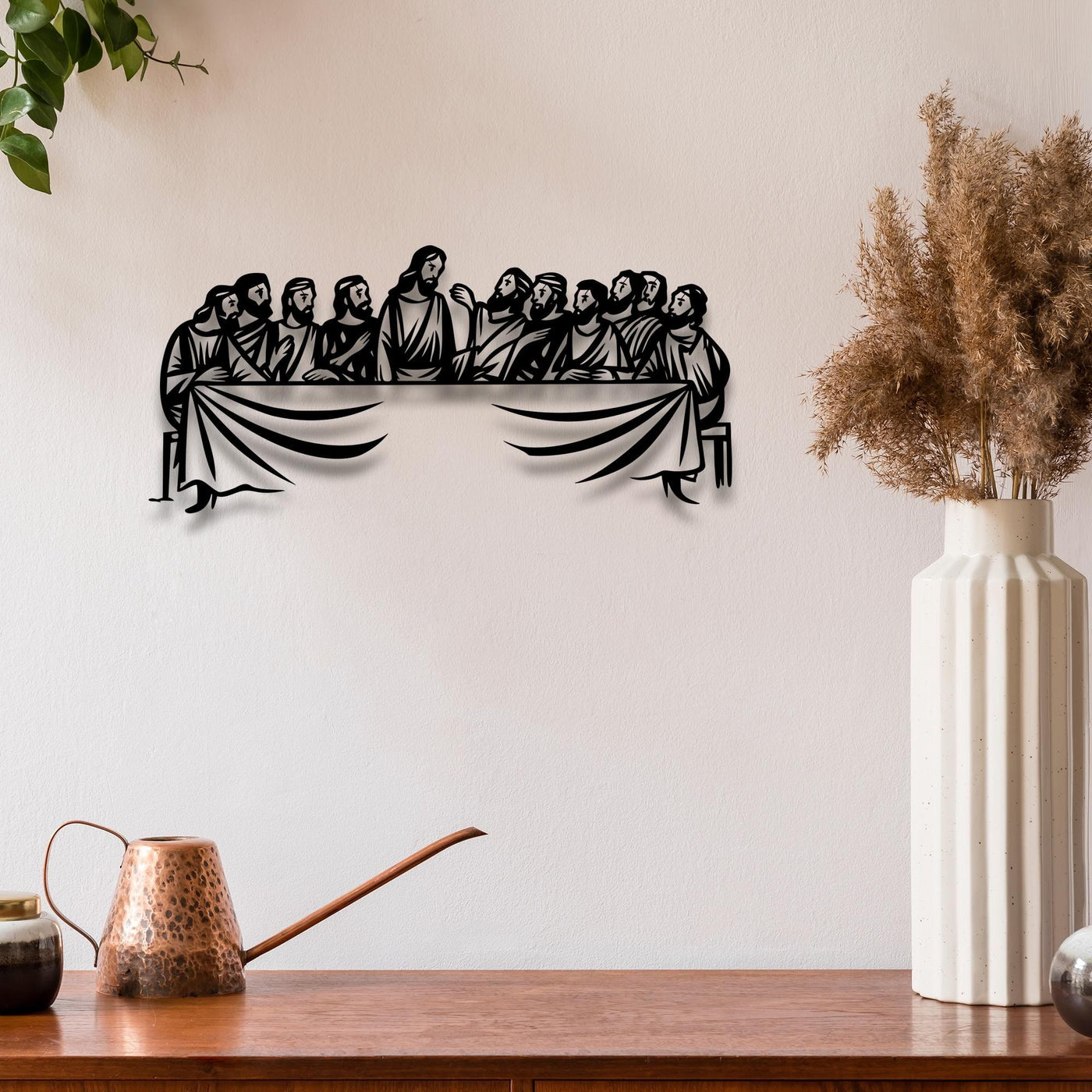 Christianartworkshop Faithful Representation The Last Supper Metal Wall Decor