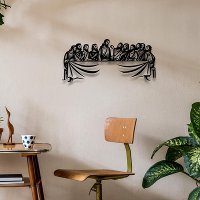 Christianartworkshop Faithful Representation The Last Supper Metal Wall Decor
