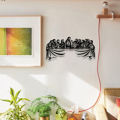 Christianartworkshop Faithful Representation The Last Supper Metal Wall Decor