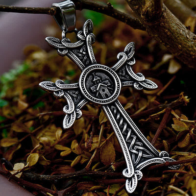 Christianartworkshop Orthodox Church Celtic Knot Armenian Cross Pendant Necklace