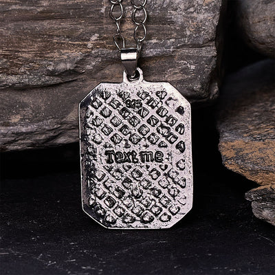 Christianartworkshop Faith Warrior St.Michael the Archangel Necklace: Strength in Every Battle