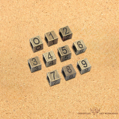 Christianartworkshop Military - Style Paracord Custom Rosary: Silver-Toned Beads & Brass JESUS