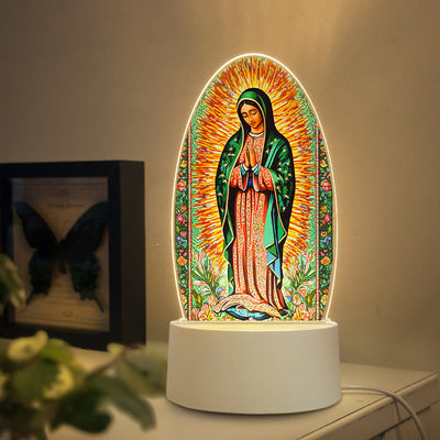 Christianartworkshop Artistic Virgin Devotion Nightlight: Diverse Styles & Sacred Meaning
