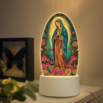 Christianartworkshop Artistic Virgin Devotion Nightlight: Diverse Styles & Sacred Meaning