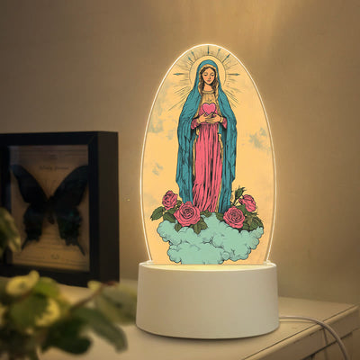 Christianartworkshop Artistic Virgin Devotion Nightlight: Diverse Styles & Sacred Meaning
