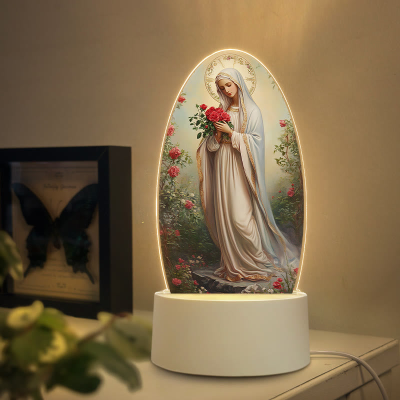 Christianartworkshop Artistic Virgin Devotion Nightlight: Diverse Styles & Sacred Meaning