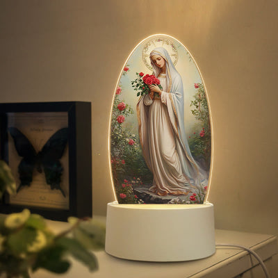 Christianartworkshop Artistic Virgin Devotion Nightlight: Diverse Styles & Sacred Meaning