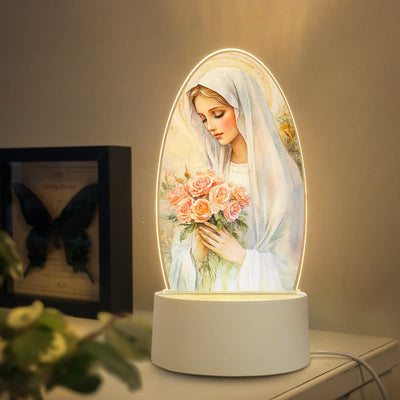 Christianartworkshop Artistic Virgin Devotion Nightlight: Diverse Styles & Sacred Meaning