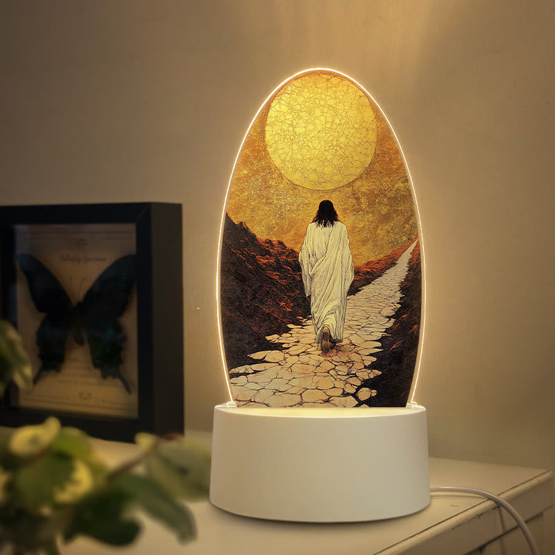 Christianartworkshop Diverse Jesus Imagery Nightlight: Faith Expression & Unique Gift