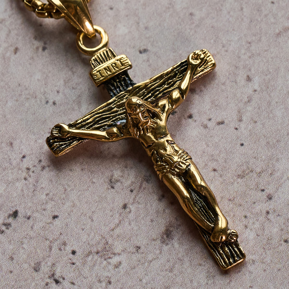 FREE Today: Christ Jewelry Crucifix Pendant Charm Necklace