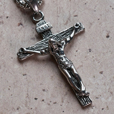 FREE Today: Christ Jewelry Crucifix Pendant Charm Necklace