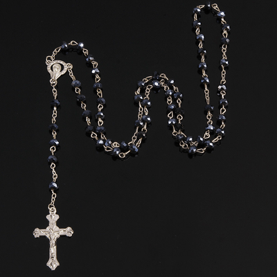 Christianartworkshop Classic Crystal Beads Rosary