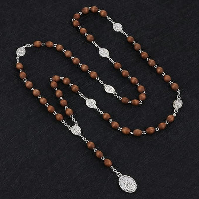 Seven Sorrows Olive Wood Rosary of the Virgin Mary