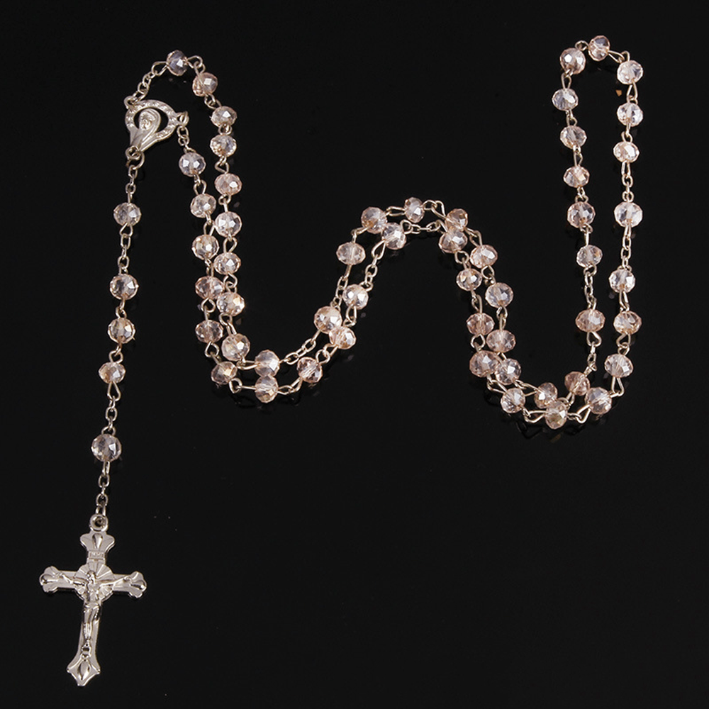 Christianartworkshop Classic Crystal Beads Rosary